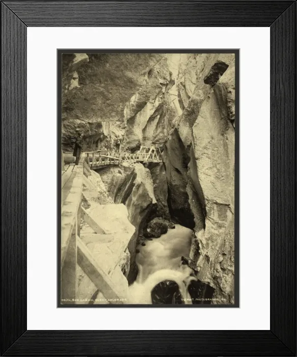 Framed Print : Box Canon, Ouray, Colorado Framed Print : Box Canon, Ouray, Colorado