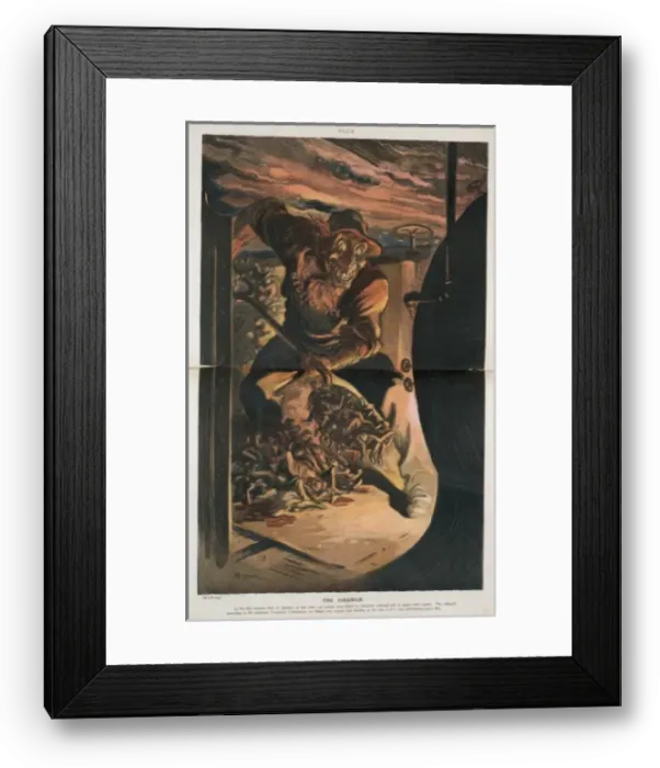 Framed Print : The fireman Framed Print : The fireman