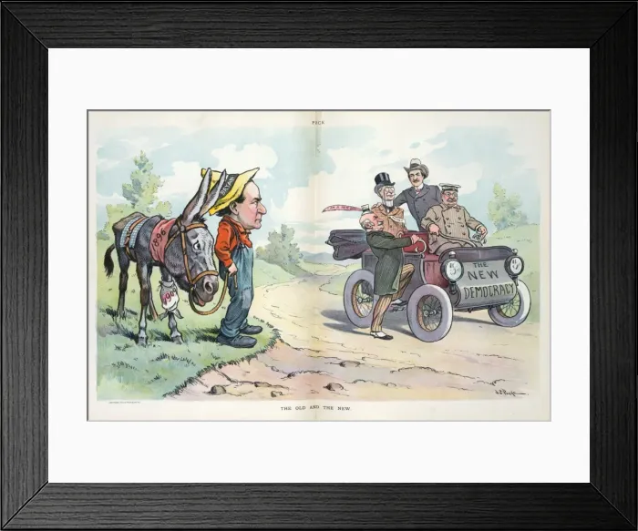 Framed Print : The old and the new Framed Print : The old and the new