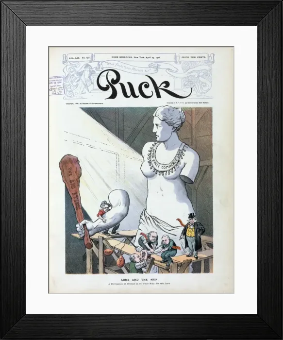 Framed Print : Arms and the men Framed Print : Arms and the men