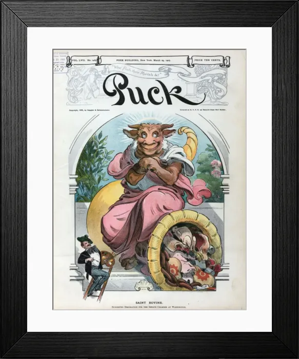 Framed Print : Saint bovine Framed Print : Saint bovine
