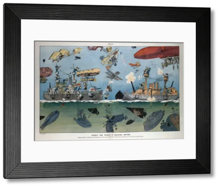 Framed Print : Surely the world is growing better Framed Print : Surely the world is growing better