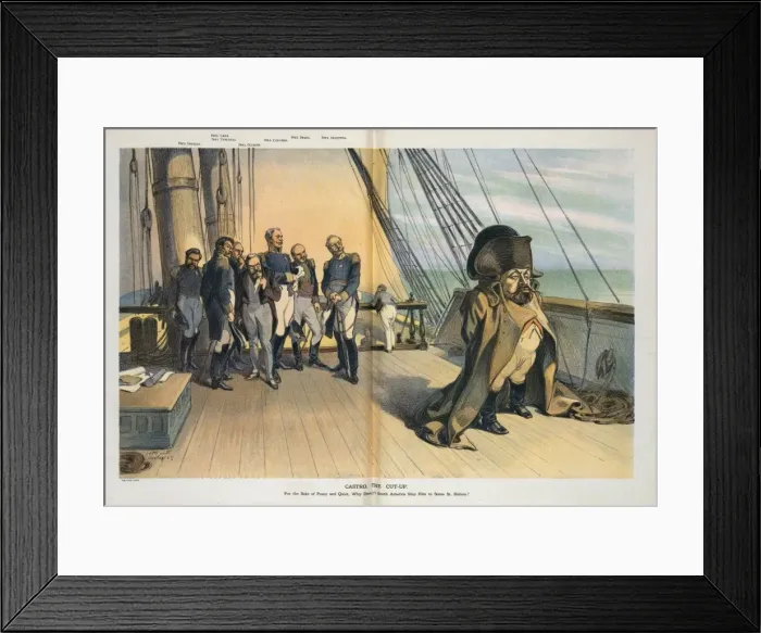 Framed Print : Castro, the cut-up Framed Print : Castro, the cut-up
