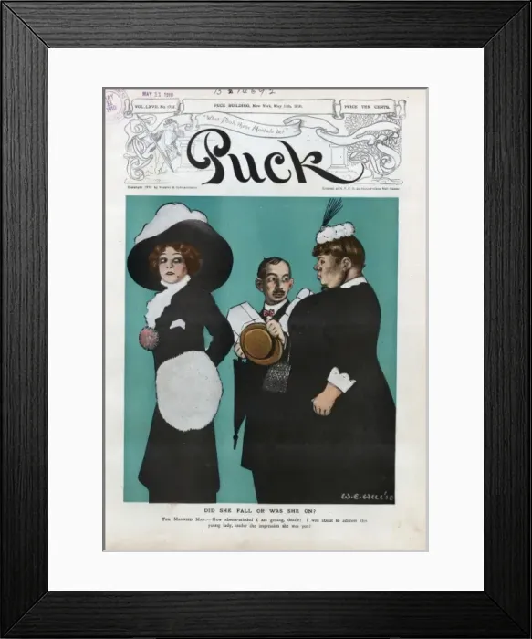 Framed Print : Did she fall or was she on? Framed Print : Did she fall or was she on?