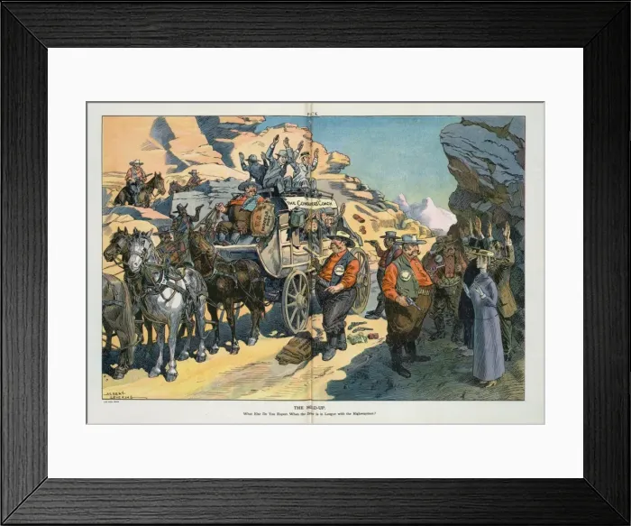 Framed Print : The hold-up Framed Print : The hold-up