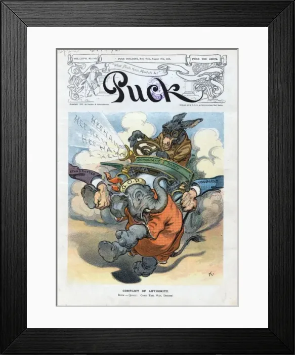 Framed Print : Conflict of authority Framed Print : Conflict of authority