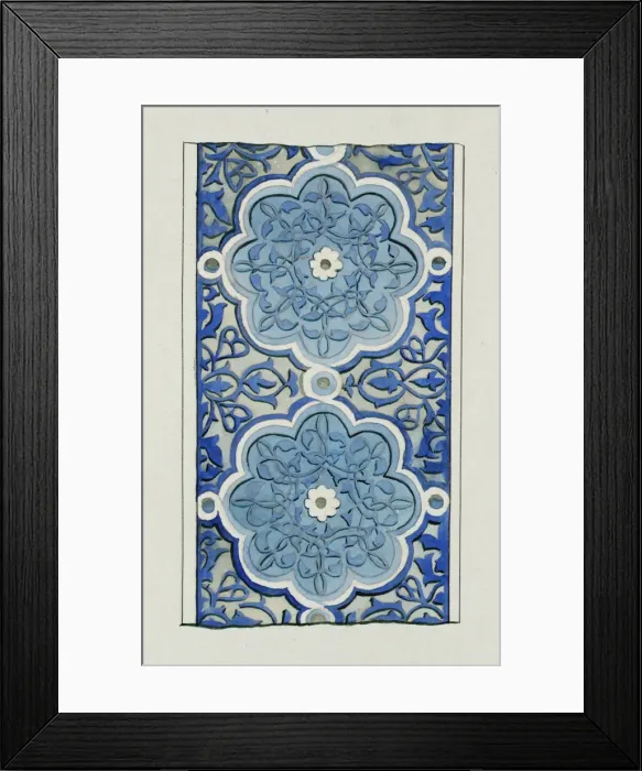 Framed Print : Antiquities of Samarkand. Tomb of Saint Kassim ibn Abass (Sh Framed Print : Antiquities of Samarkand. Tomb of Saint Kassim ibn Abass (Sh