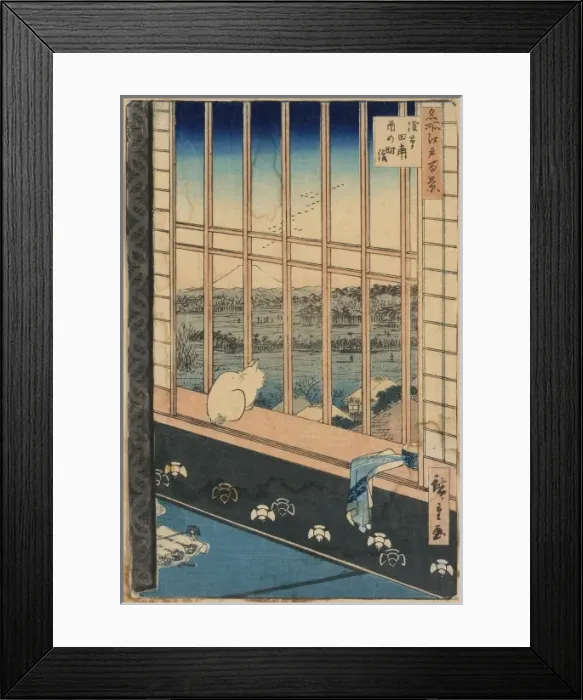 Framed Print : Asakusa ricefields and Torinomachi Festival Framed Print : Asakusa ricefields and Torinomachi Festival