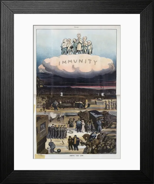 Framed Print : Above the law Framed Print : Above the law