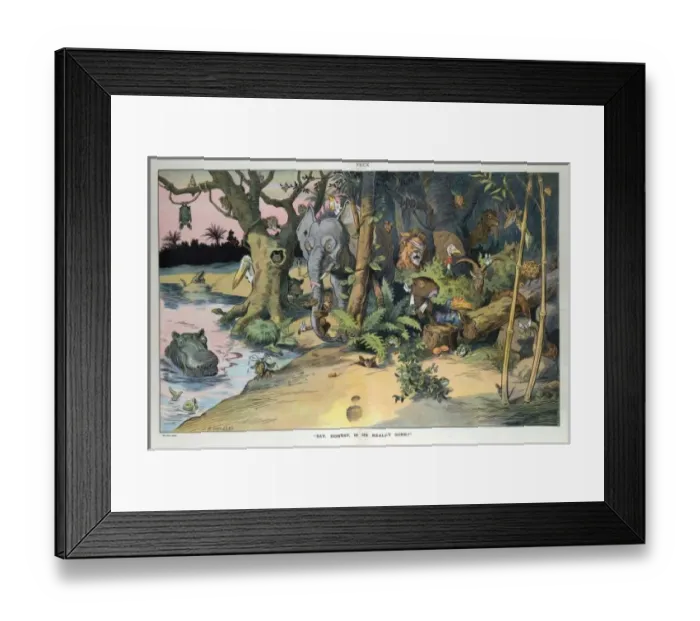 Framed Print : Say, honest, is he really gone? Framed Print : Say, honest, is he really gone?