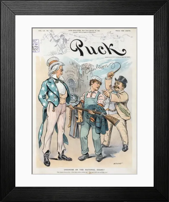 Framed Print : Unionism or the National Guard? Framed Print : Unionism or the National Guard?