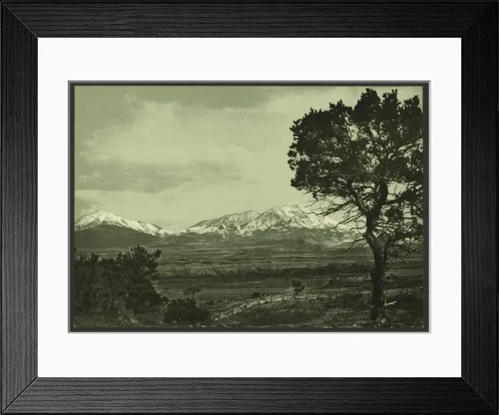 Framed Print : Spanish Peaks Framed Print : Spanish Peaks