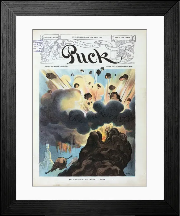 Framed Print : An eruption of Mount Teddy Framed Print : An eruption of Mount Teddy