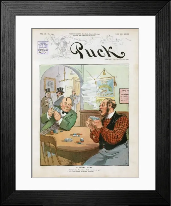 Framed Print : A great hand Framed Print : A great hand