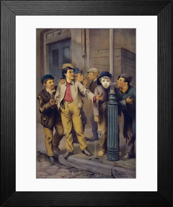 Framed Print : The First Cigar Framed Print : The First Cigar