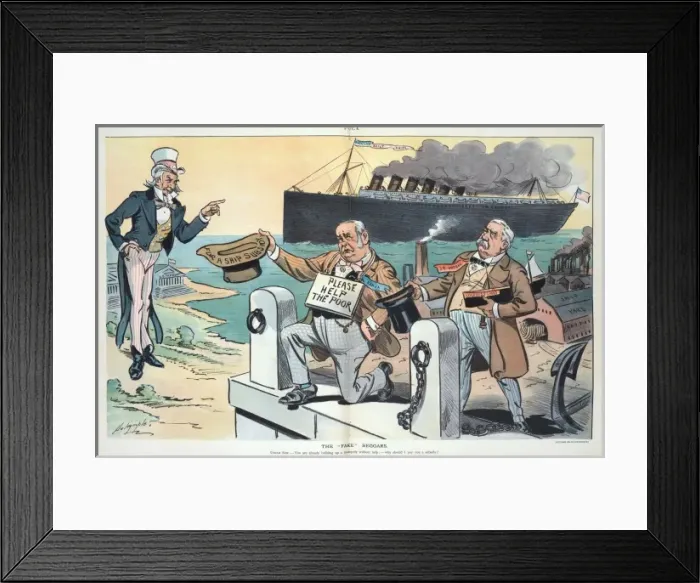 Framed Print : The fake beggars Framed Print : The fake beggars