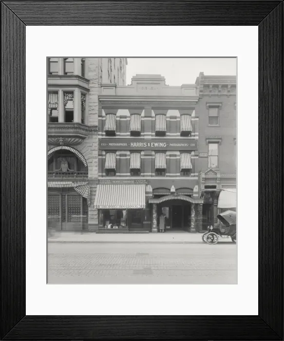 Framed Print : Harris & Ewing, exterior, old studio Framed Print : Harris & Ewing, exterior, old studio