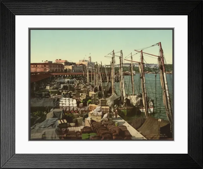 Framed Print : Muelle San Francisco, Havana, Cuba Framed Print : Muelle San Francisco, Havana, Cuba