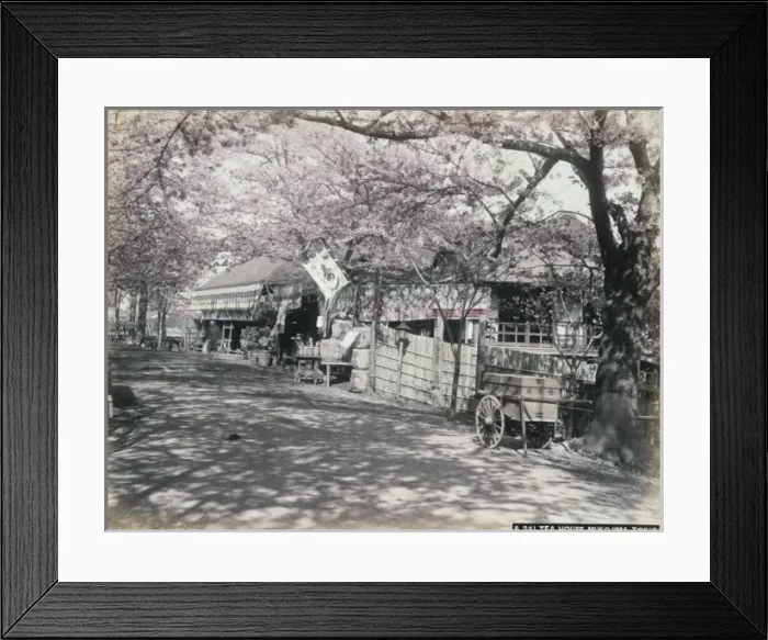 Framed Print : Tea house, Mukojima, Tokio Framed Print : Tea house, Mukojima, Tokio