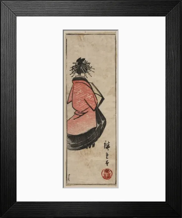 Framed Print : Oiran high class courtesan Framed Print : Oiran high class courtesan