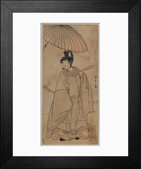 Framed Print : The actor Iwai Hanshiro Framed Print : The actor Iwai Hanshiro