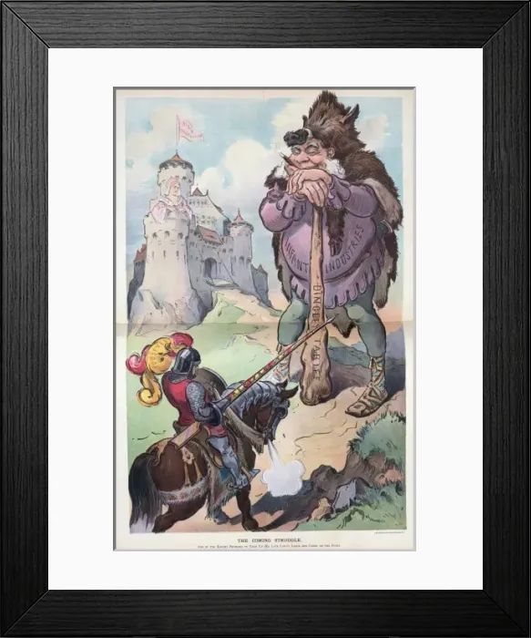 Framed Print : The coming struggle Framed Print : The coming struggle