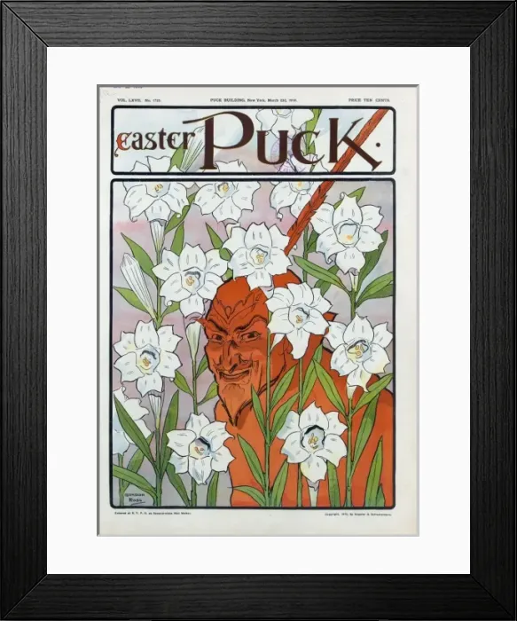 Framed Print : Easter Puck Framed Print : Easter Puck