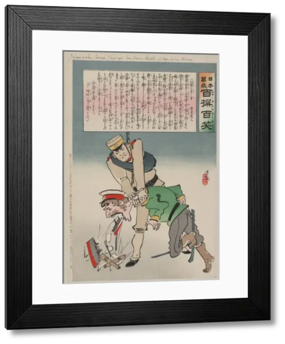 Framed Print : Japan makes Russia disgorge her brave threats of days before Framed Print : Japan makes Russia disgorge her brave threats of days before