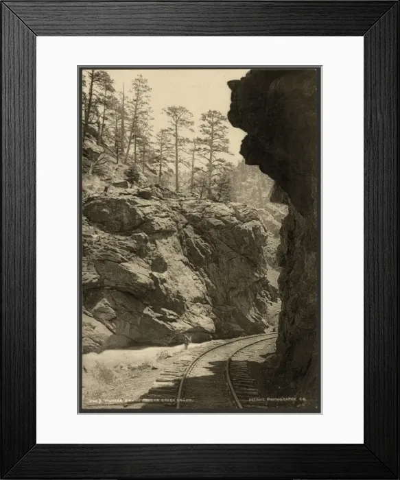 Framed Print : Mother Grundy, Clear Creek Canon Framed Print : Mother Grundy, Clear Creek Canon