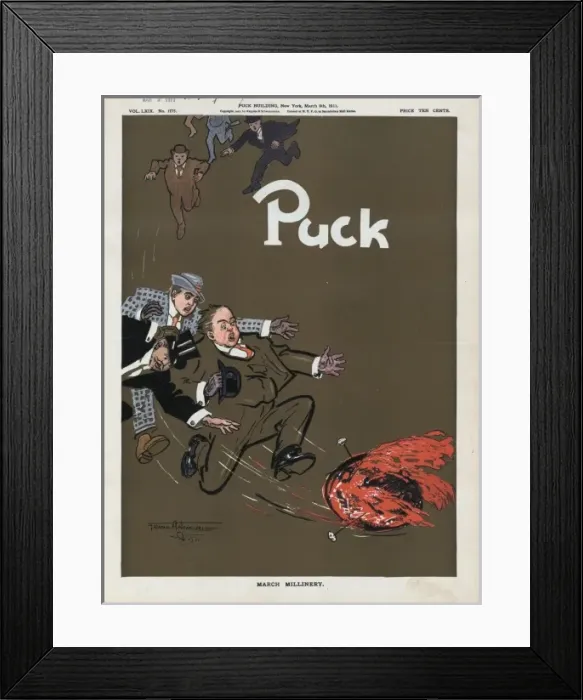 Framed Print : March millinery Framed Print : March millinery