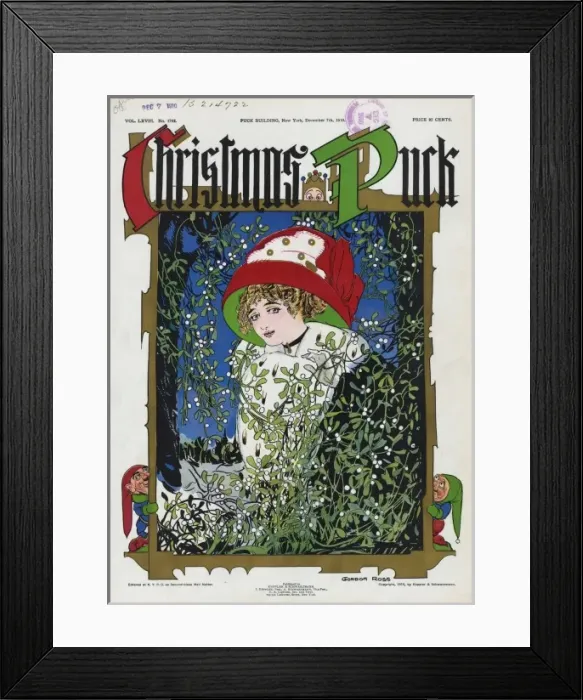 Framed Print : Christmas Puck Framed Print : Christmas Puck