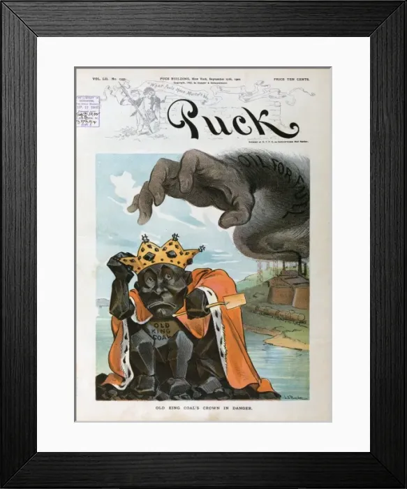 Framed Print : Old king coals crown in danger Framed Print : Old king coals crown in danger
