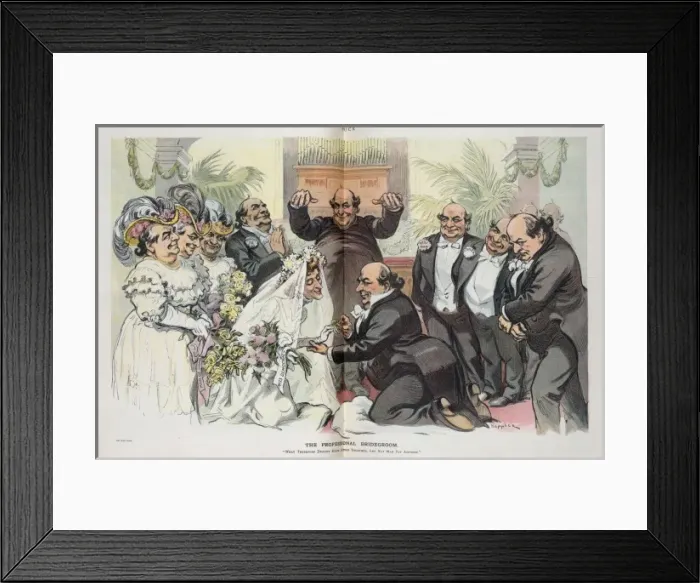 Framed Print : The professional bridegroom Framed Print : The professional bridegroom