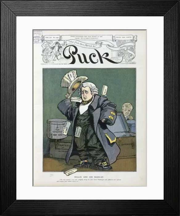 Framed Print : Willie and his make-up Framed Print : Willie and his make-up