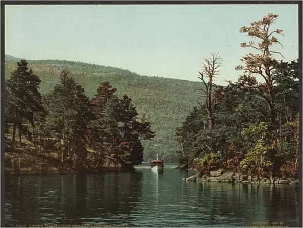 Among the Harbor Islands, Lake George, N. Y