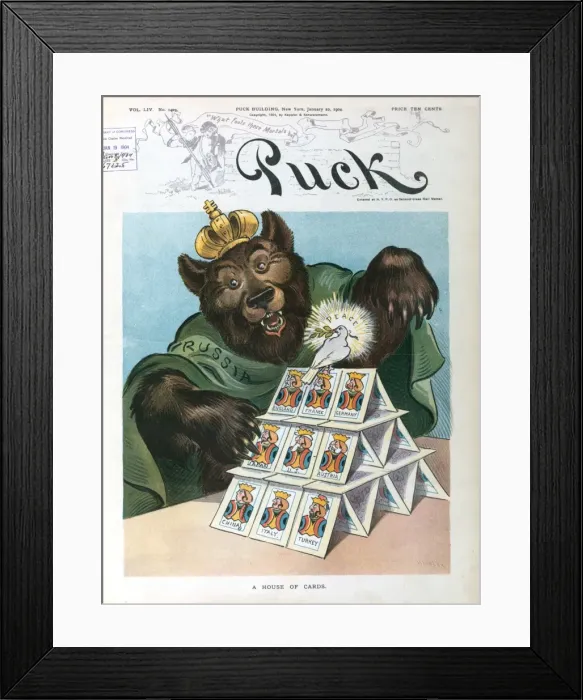 Framed Print : A house of cards Framed Print : A house of cards
