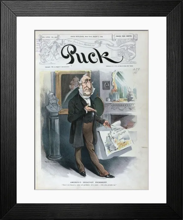 Framed Print : Americas greatest Pecksniff Framed Print : Americas greatest Pecksniff