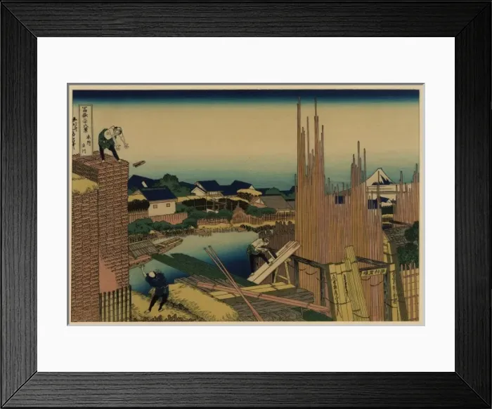 Framed Print : Honjo tatekawa Framed Print : Honjo tatekawa
