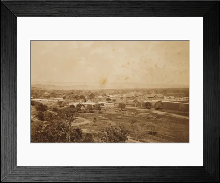 Framed Print : General view of the Palo Alto Stock Rancho Framed Print : General view of the Palo Alto Stock Rancho