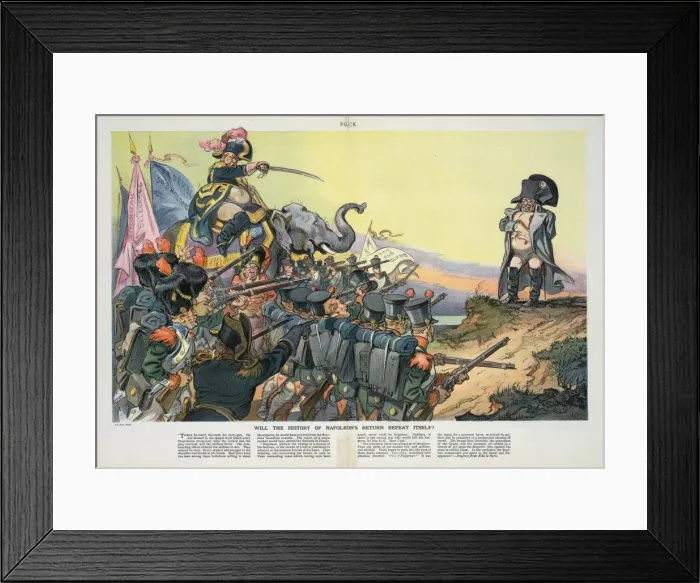 Framed Print : Will the history of Napoleons return repeat itself? Framed Print : Will the history of Napoleons return repeat itself?