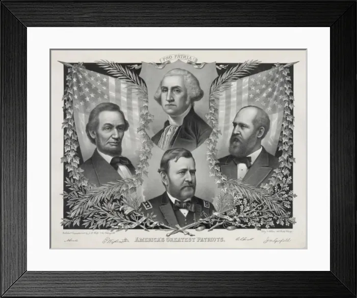 Framed Print : Americas greatest patriots Framed Print : Americas greatest patriots