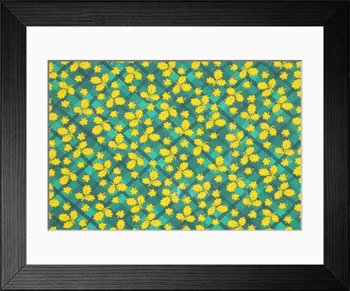 Framed Print : Patterned material Framed Print : Patterned material
