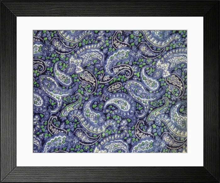 Framed Print : Patterned material Framed Print : Patterned material