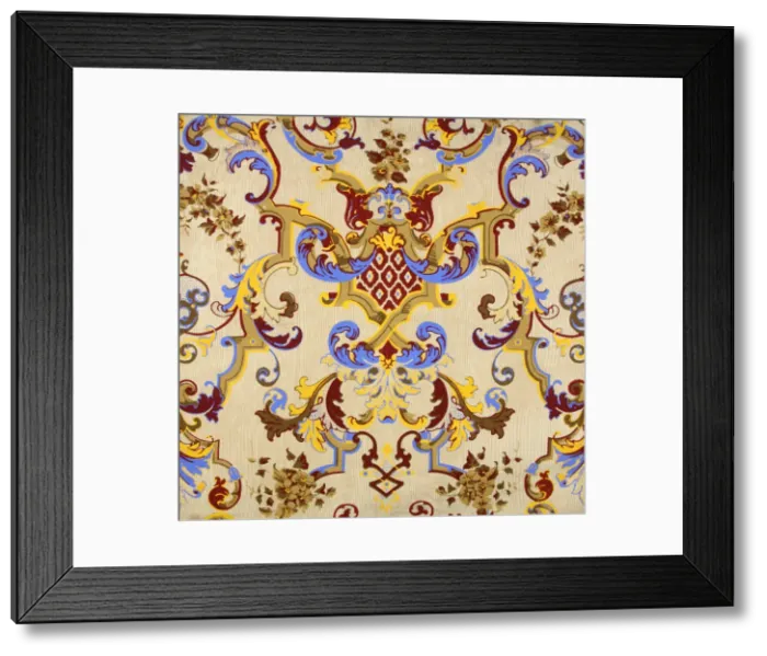 Framed Print : 19th century Wallpaper Framed Print : 19th century Wallpaper
