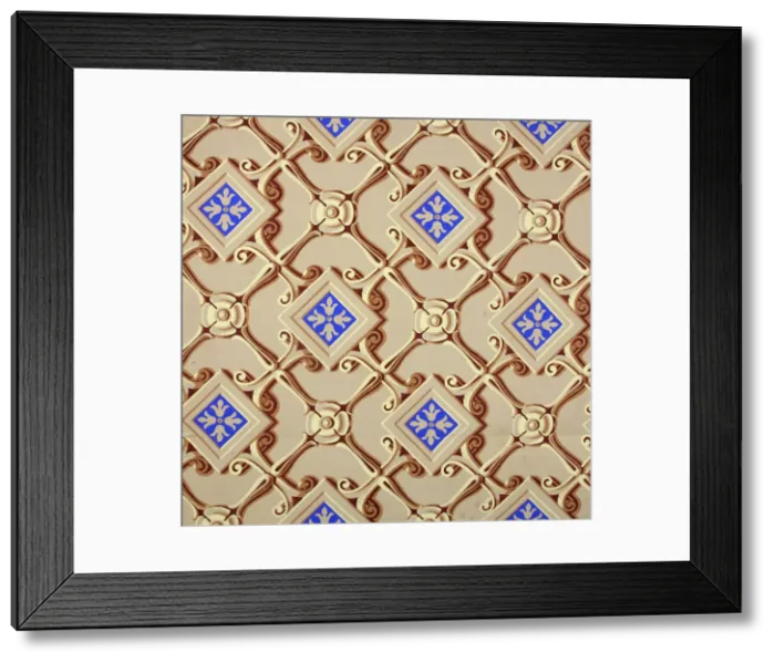Framed Print : 19th century Wallpaper Framed Print : 19th century Wallpaper