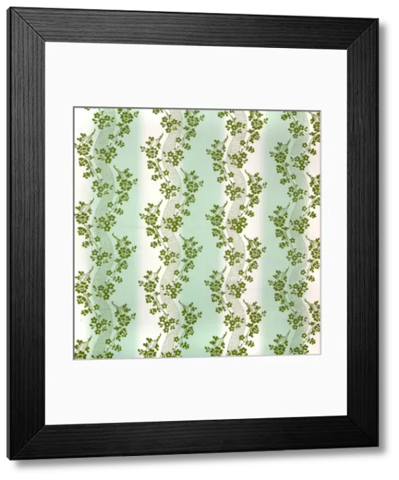 Framed Print : 19th century Wallpaper Framed Print : 19th century Wallpaper