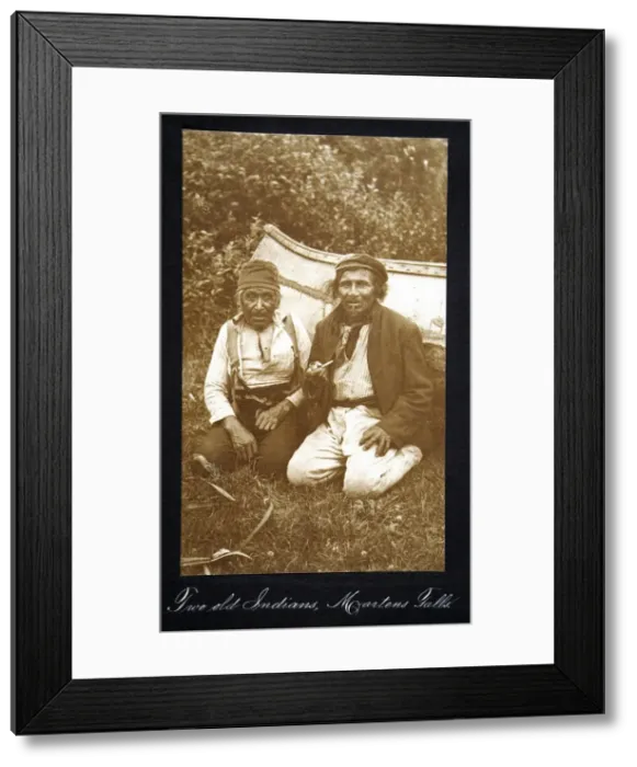 Framed Print : Moosoonee Indians Framed Print : Moosoonee Indians