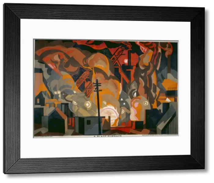 Framed Print : Blast Furnace Framed Print : Blast Furnace