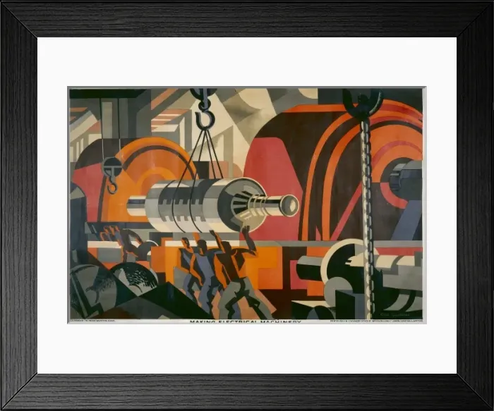 Framed Print : Electrical Machinery Framed Print : Electrical Machinery
