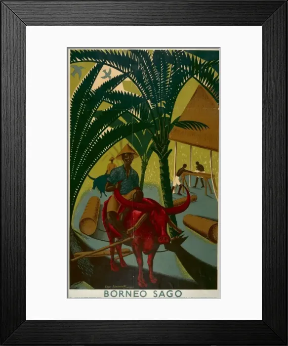 Framed Print : Sago, Borneo Framed Print : Sago, Borneo